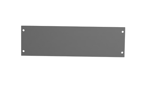 1 PIECE FILLER PLATE 4”W X 8.62”L X .0747”H - AnyGlide