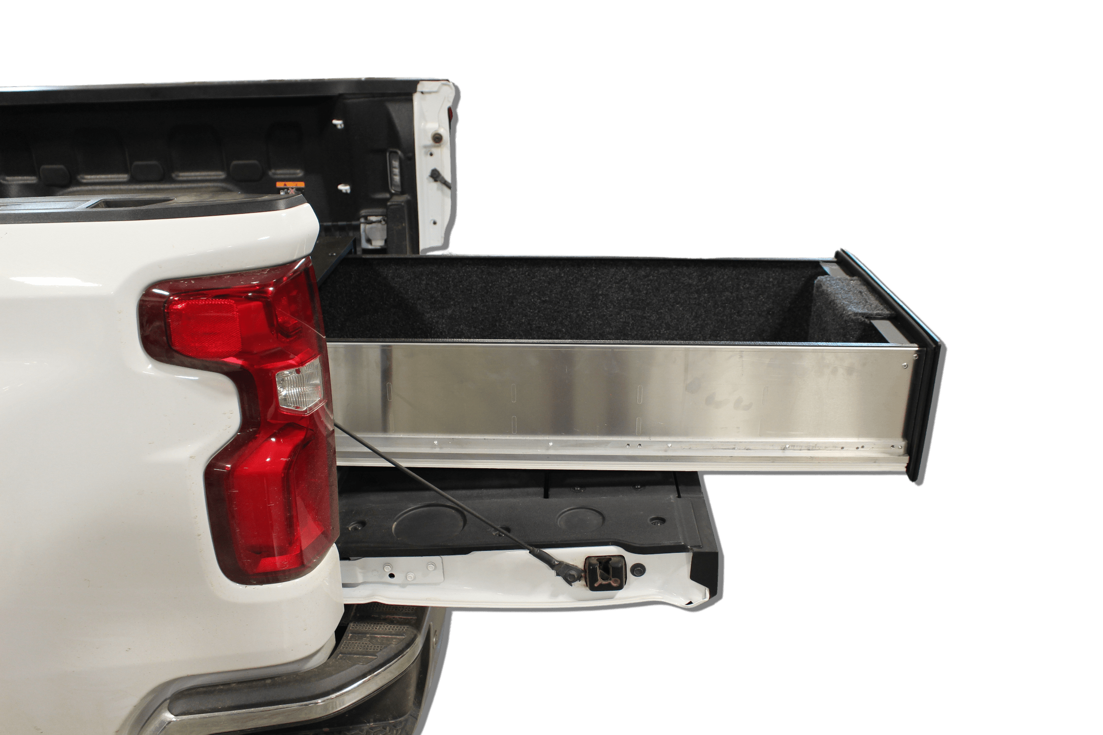 Compact Truck Bed Organizer, 1/4 Ton Truck Bed Storage Solution - AnyGlide