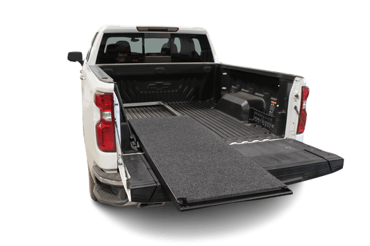 Compact Truck Bed Organizer, 1/4 Ton Truck Bed Storage Solution - AnyGlide