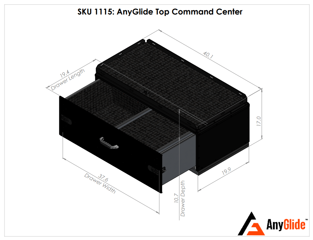 Commander Center AnyBox (Top) - AnyGlide