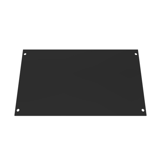 1 PIECE FILLER PLATE 5.0”W X 8.62”L X .0747”H