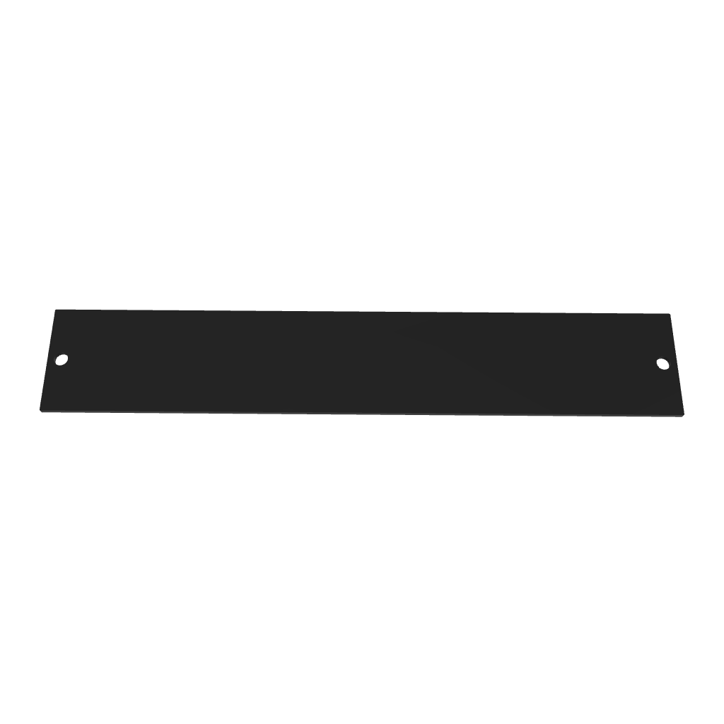 1 PIECE FILLER PLATE 1.5”W X 8.62”L X .0747”H