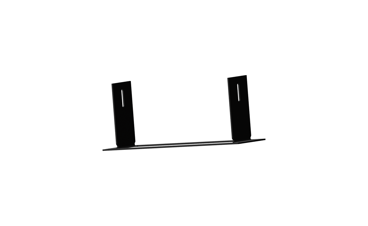1 PIECE MOUNTING BRACKET, 3”W X 8.375”L X 3.5”H - AnyGlide