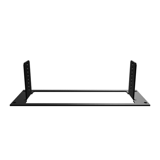 1 PIECE MOUNTING BRACKET, 8 BRACKET HOLES, 3”W X 8.375”L X 2.5”H