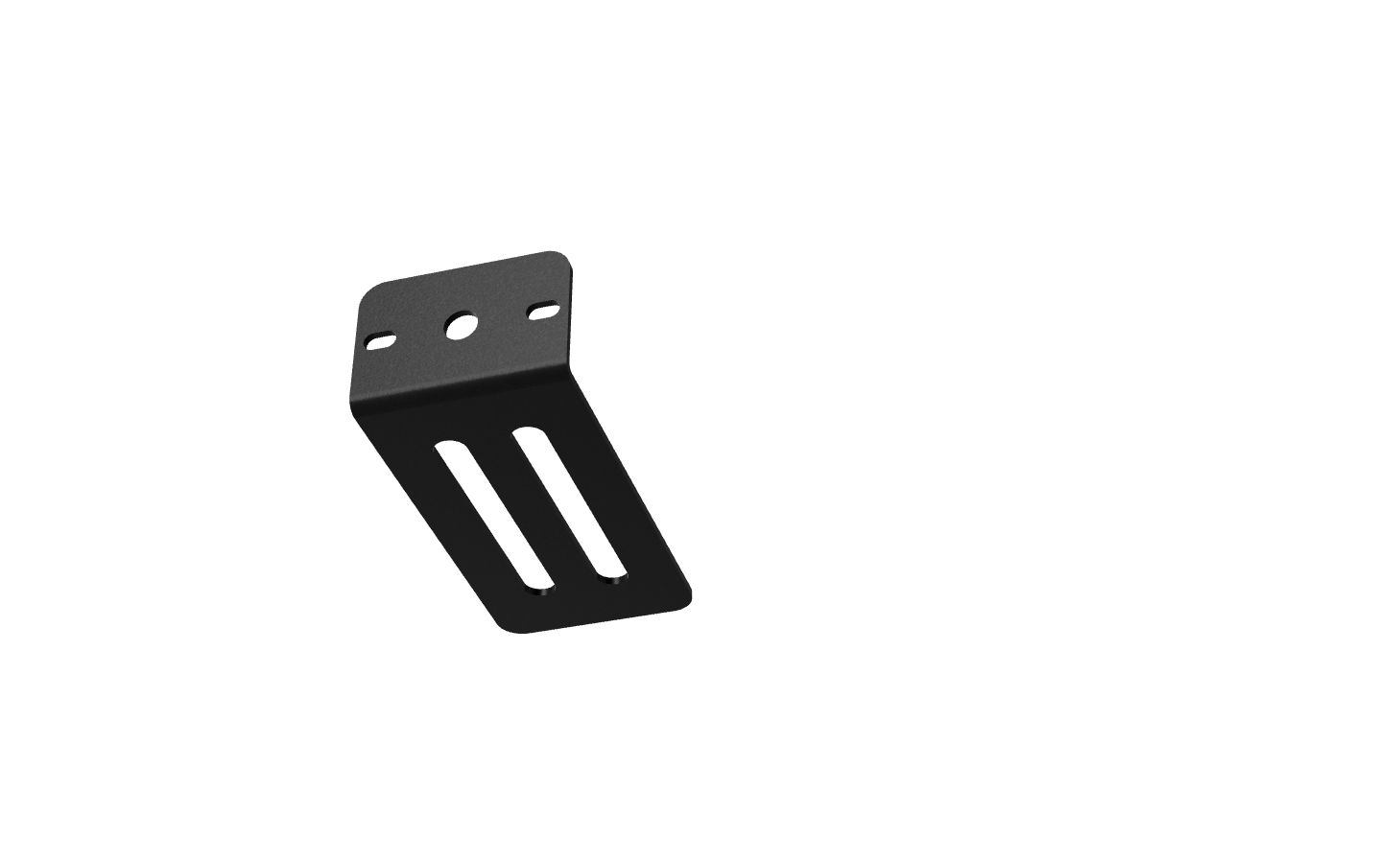 MIC CLIP BRACKET WITH CENTER HOLE, 2