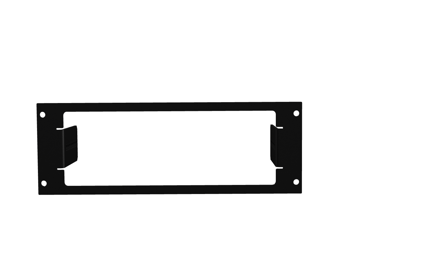 1 PIECE MOUNTING BRACKET, 8 BRACKET HOLES, 3”W X 8.375”L X 2.5”H - AnyGlide