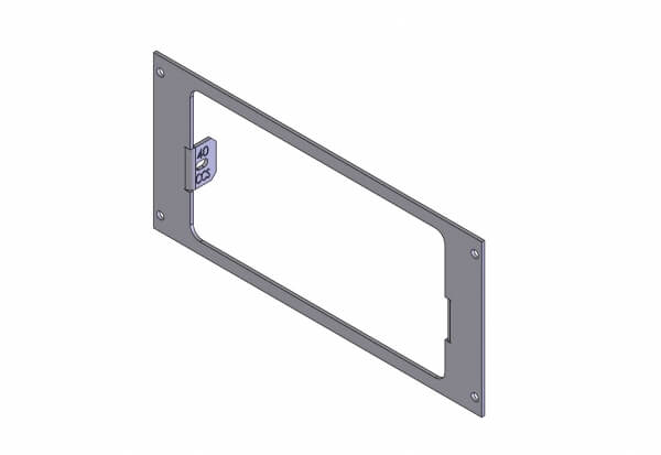 1 PIECE MOUNTING BRACKET, 4″ MOUNTING SPACE - AnyGlide