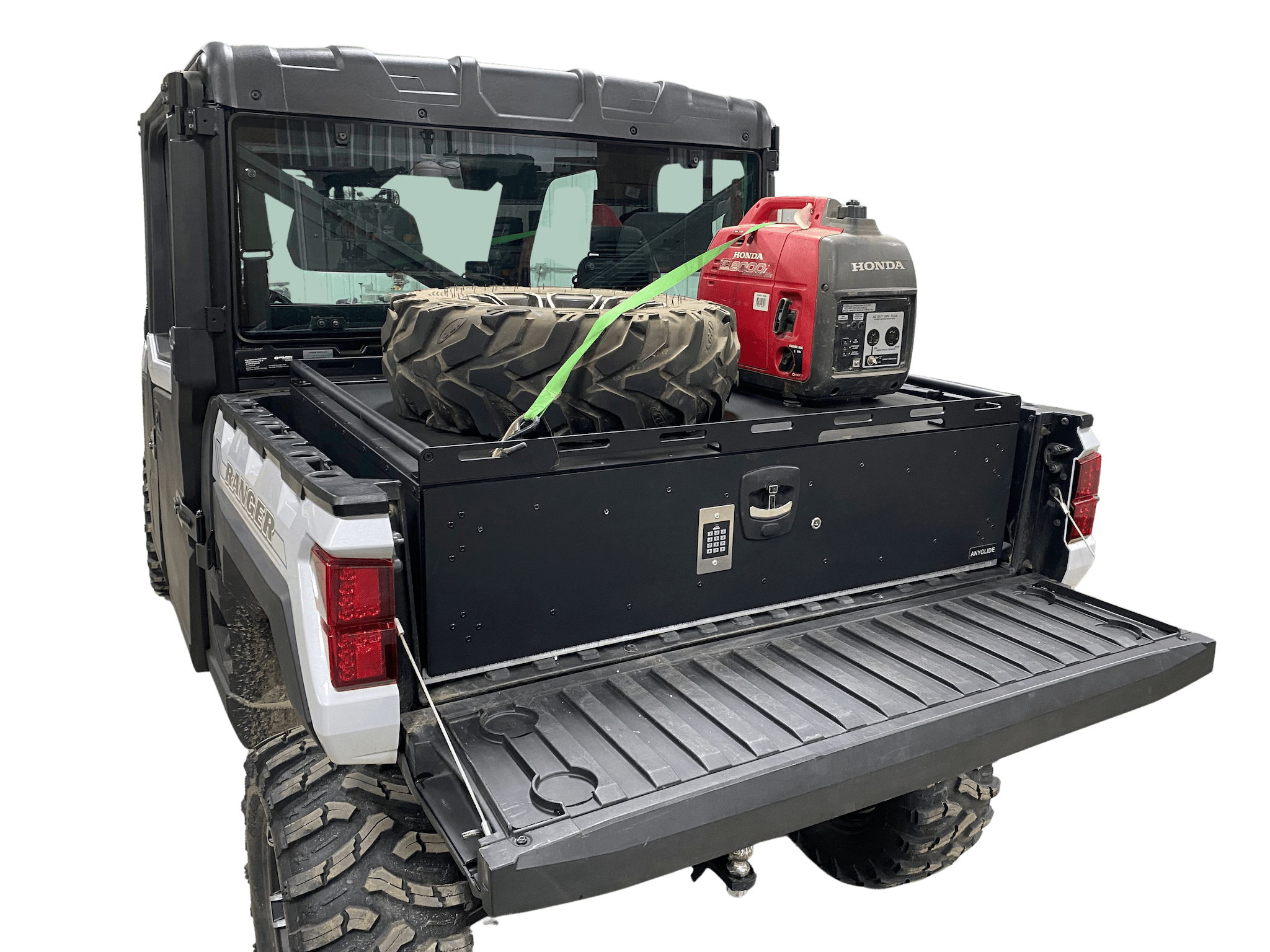 Polaris Ranger SxS UTV Full Bed Storage - AnyGlide