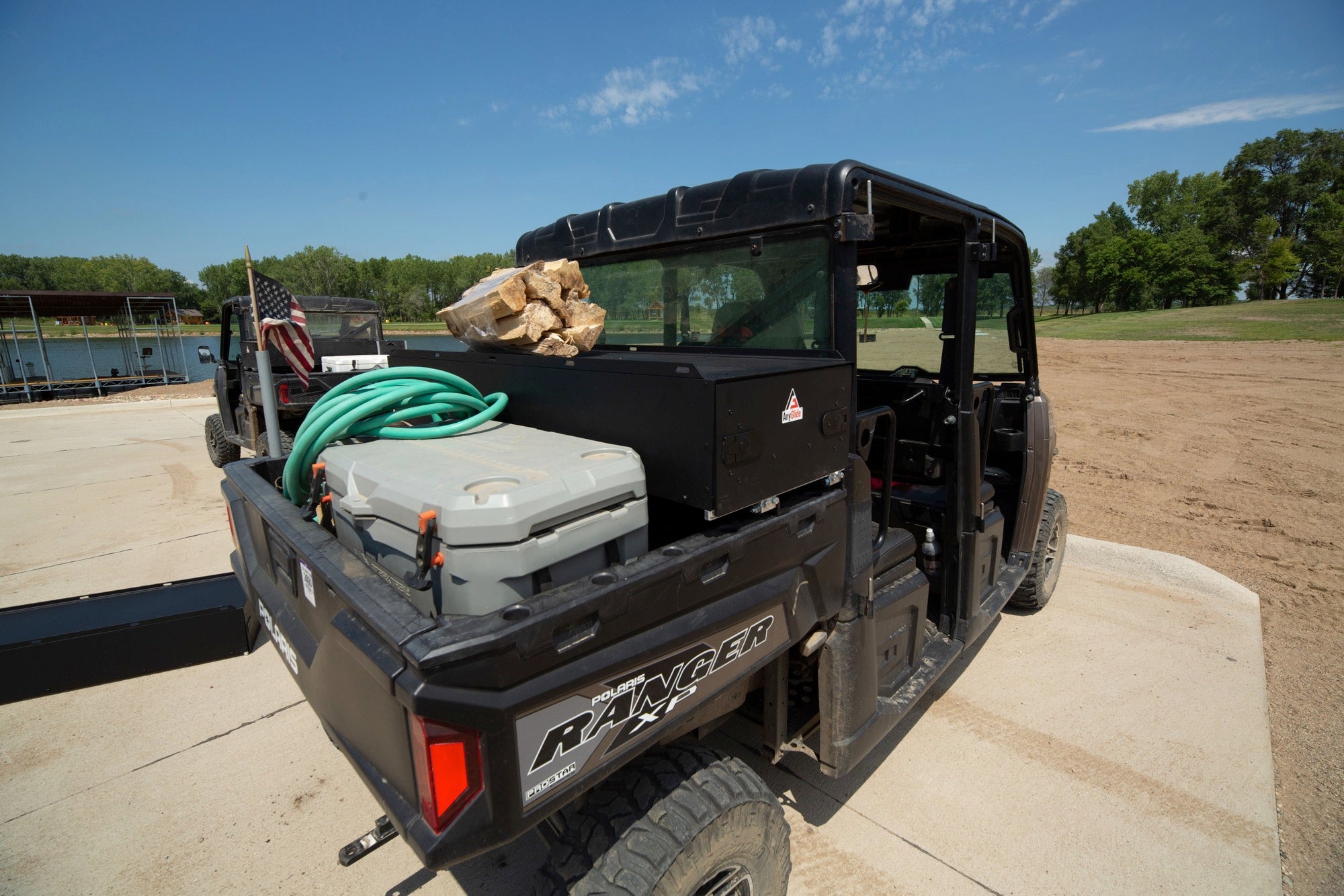 Polaris Ranger Elite Double Drawer Beach Patrol Storage System - AnyGlide